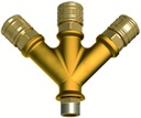 3-fold Coupling distributor DN 7,2 Series C0C72-3M