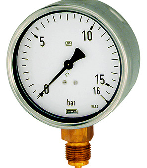 Rohrfedermanometer
