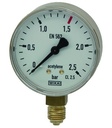 Manometer z Bourdonovo cevjo-izvedba za varjenje EN562