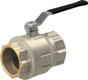 Ball valve made of brass 1710-21/2"